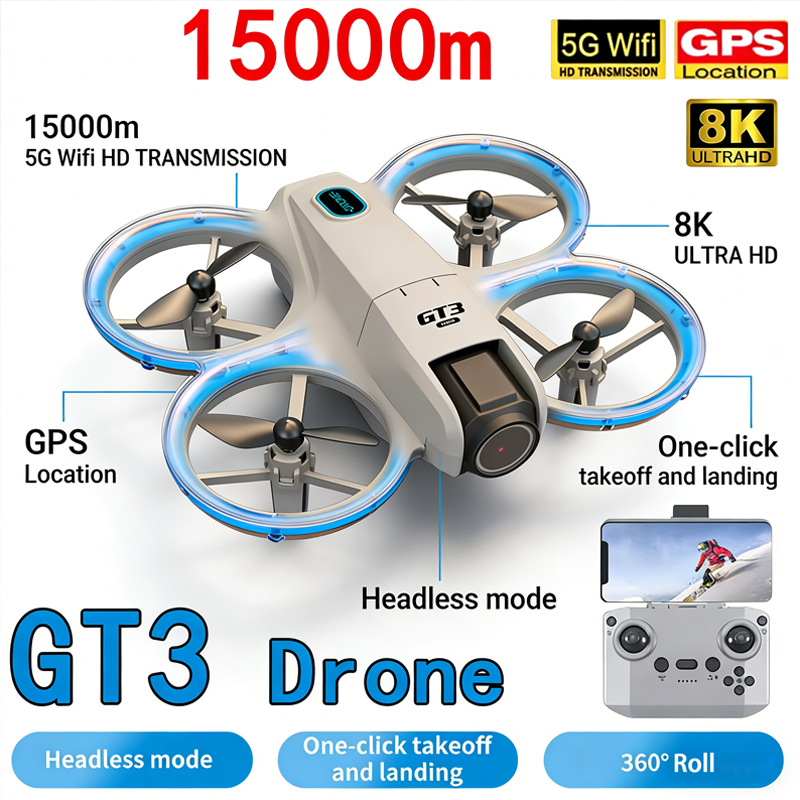 Kids Toys Drone - Nuovo GT3 MAX Drone 8K HD