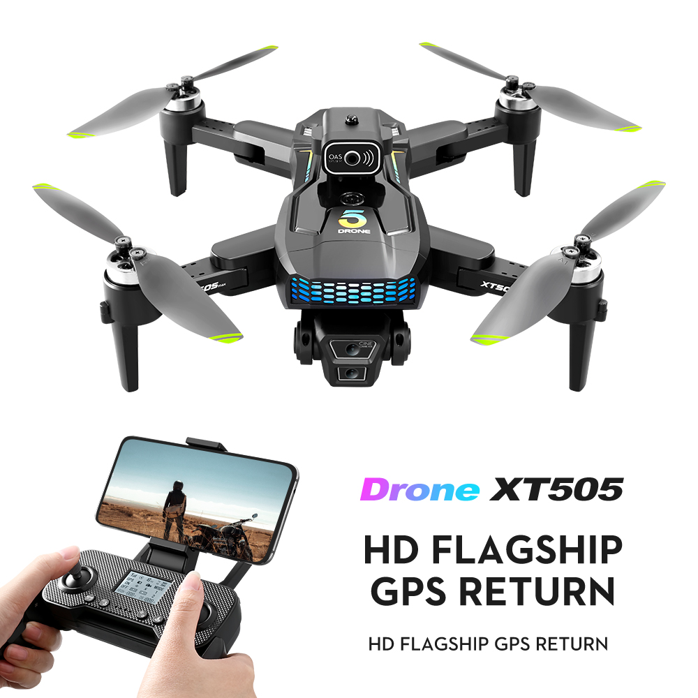 Kids Toys Drone - Drone RC XT505 con Doppia Fotocamera