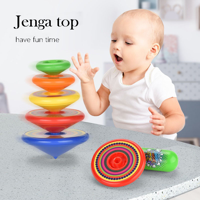 Kids Toys Under £5 - Giocattolo Girevole Impilabile per Bambini con