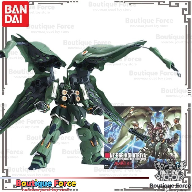 Kids Toys Nz - Bandai Gundam NZ-666 Kshatriya HGCE Action