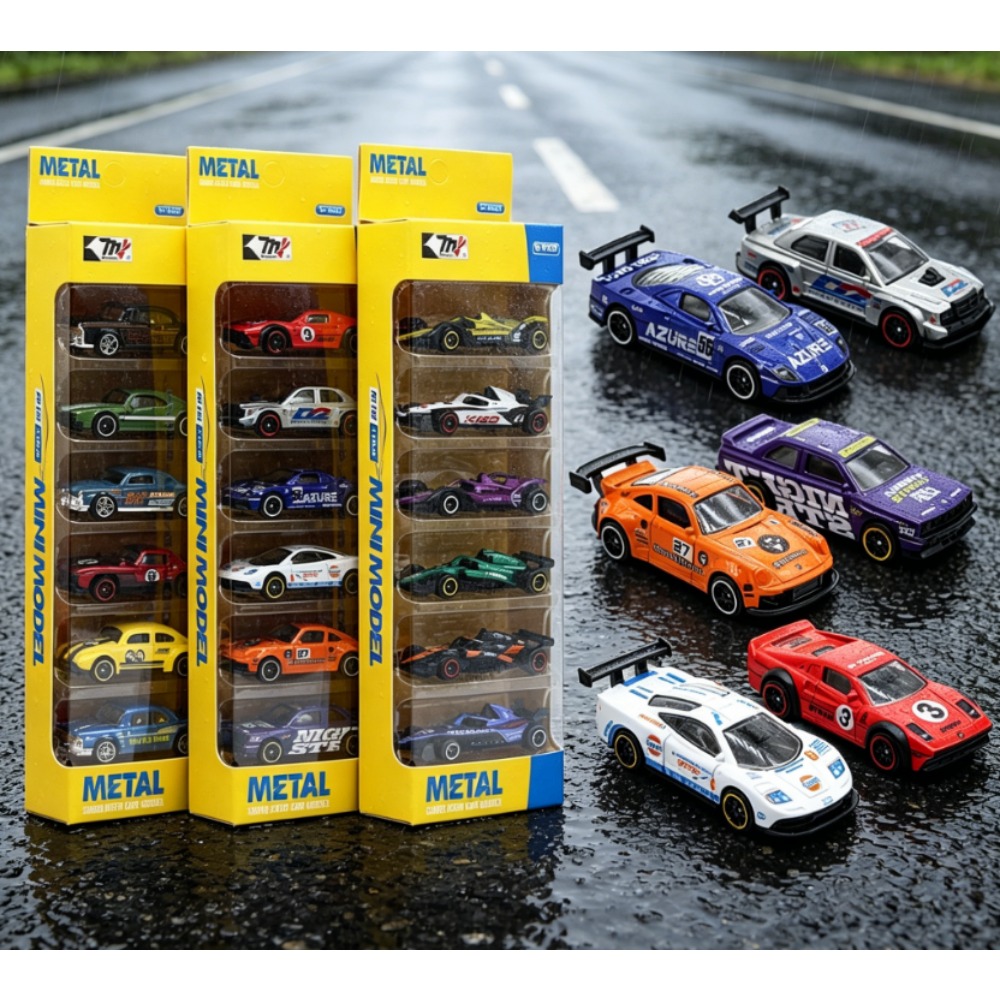 Kids Toys Amazon - Set di 6 Auto da Corsa