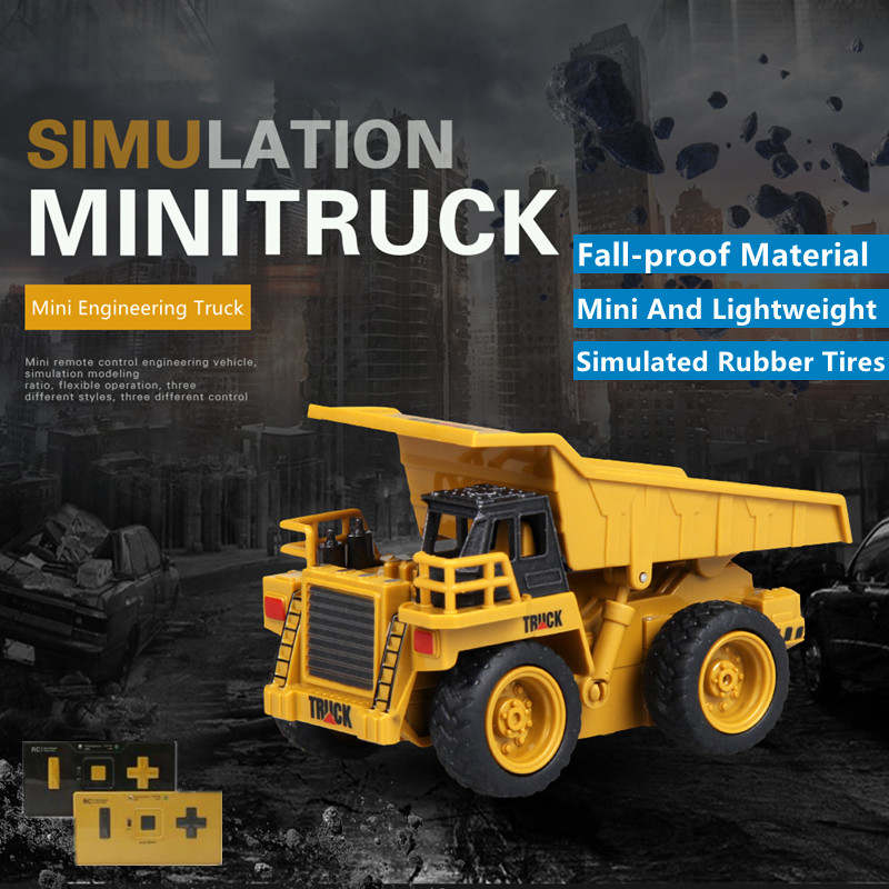 Kids Toys Under £5 - Mini volume telecomando bulldozer carrello elevatore