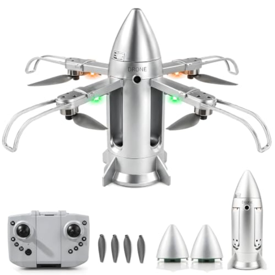 Drone RC a forma di razzo per  - Kids Toys Drone recensione e prezzo