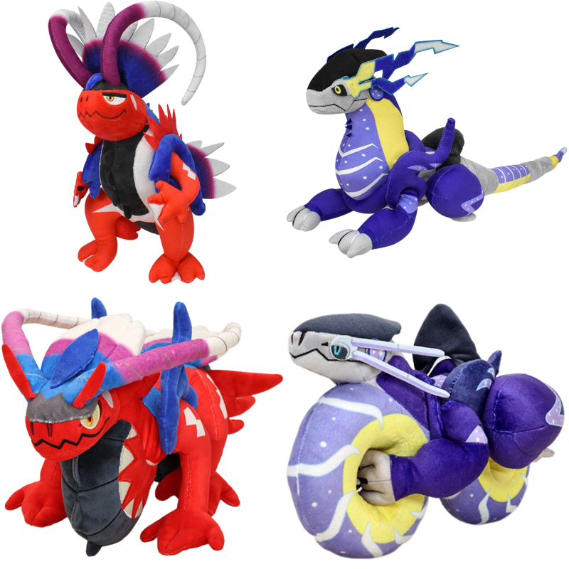 Pokemon Koraidon Miraidon Pelu - Dinosaur Figurine Set recensione e prezzo