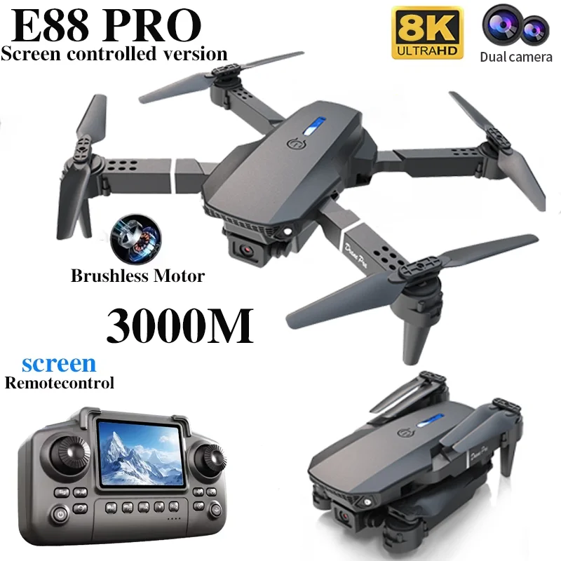 Drone professionale E88 PRO co - Kids Toys Drone recensione e prezzo