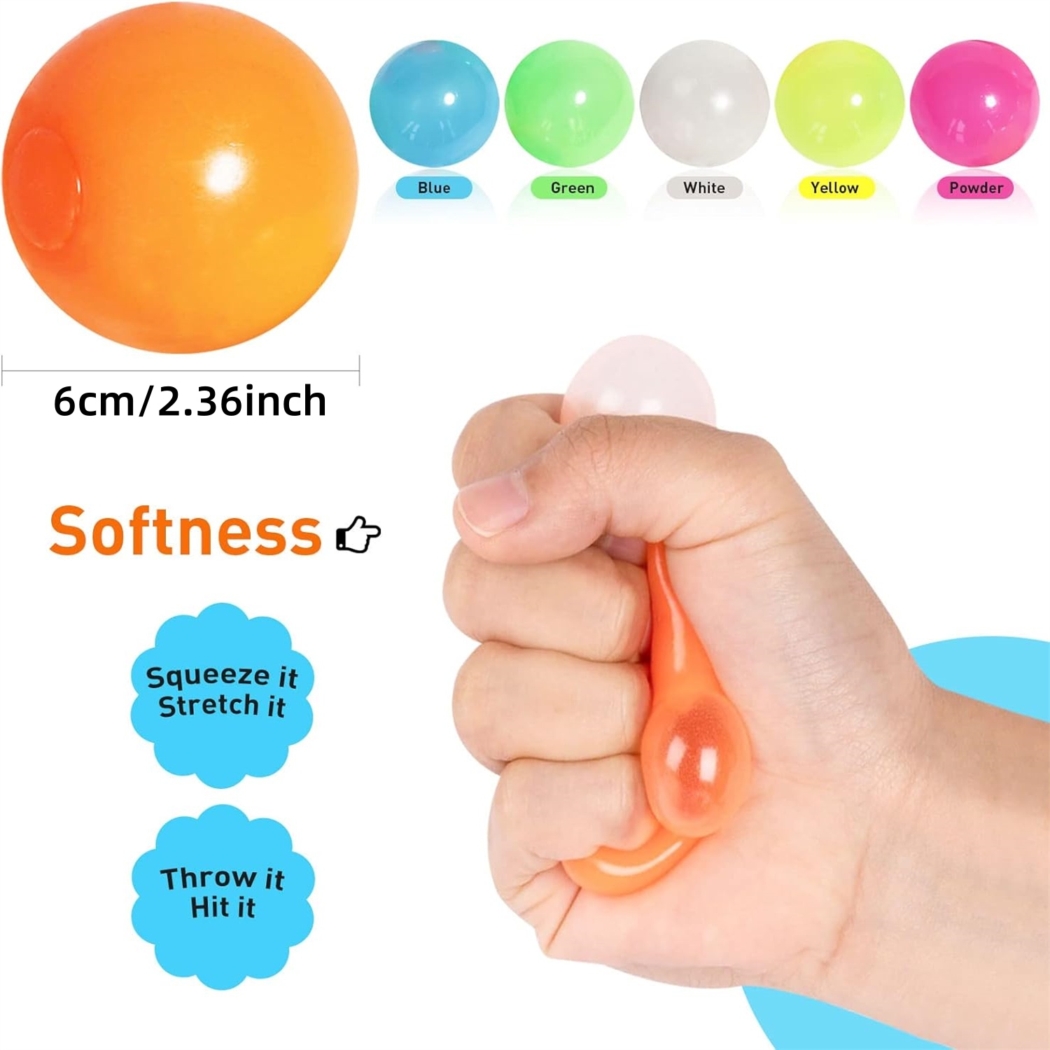 5/10 pezzi palline appiccicose - Kids Toys Under £5 recensione e prezzo