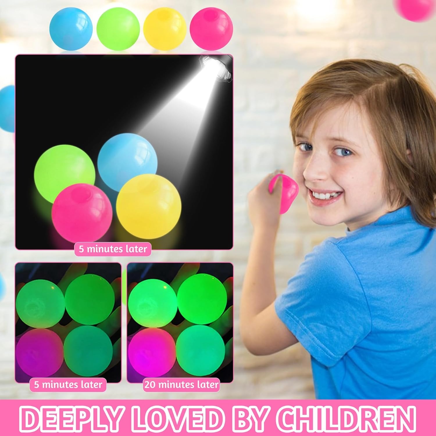 5/10 pezzi palline appiccicose - Kids Toys Under £5 recensione e prezzo