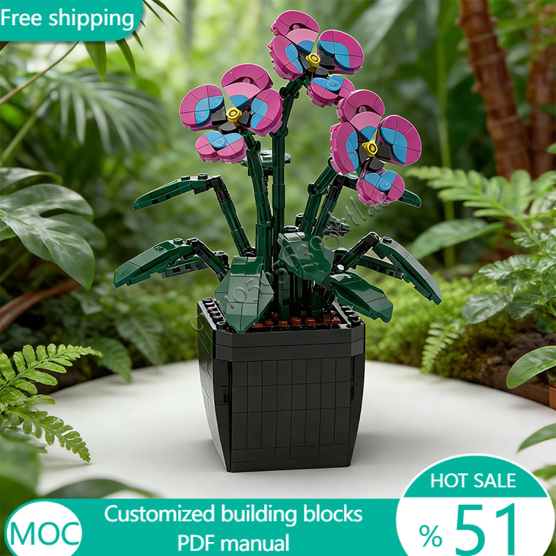 511 PCS Fiori Giardino Pansies - Kids Toys Blocks recensione e prezzo