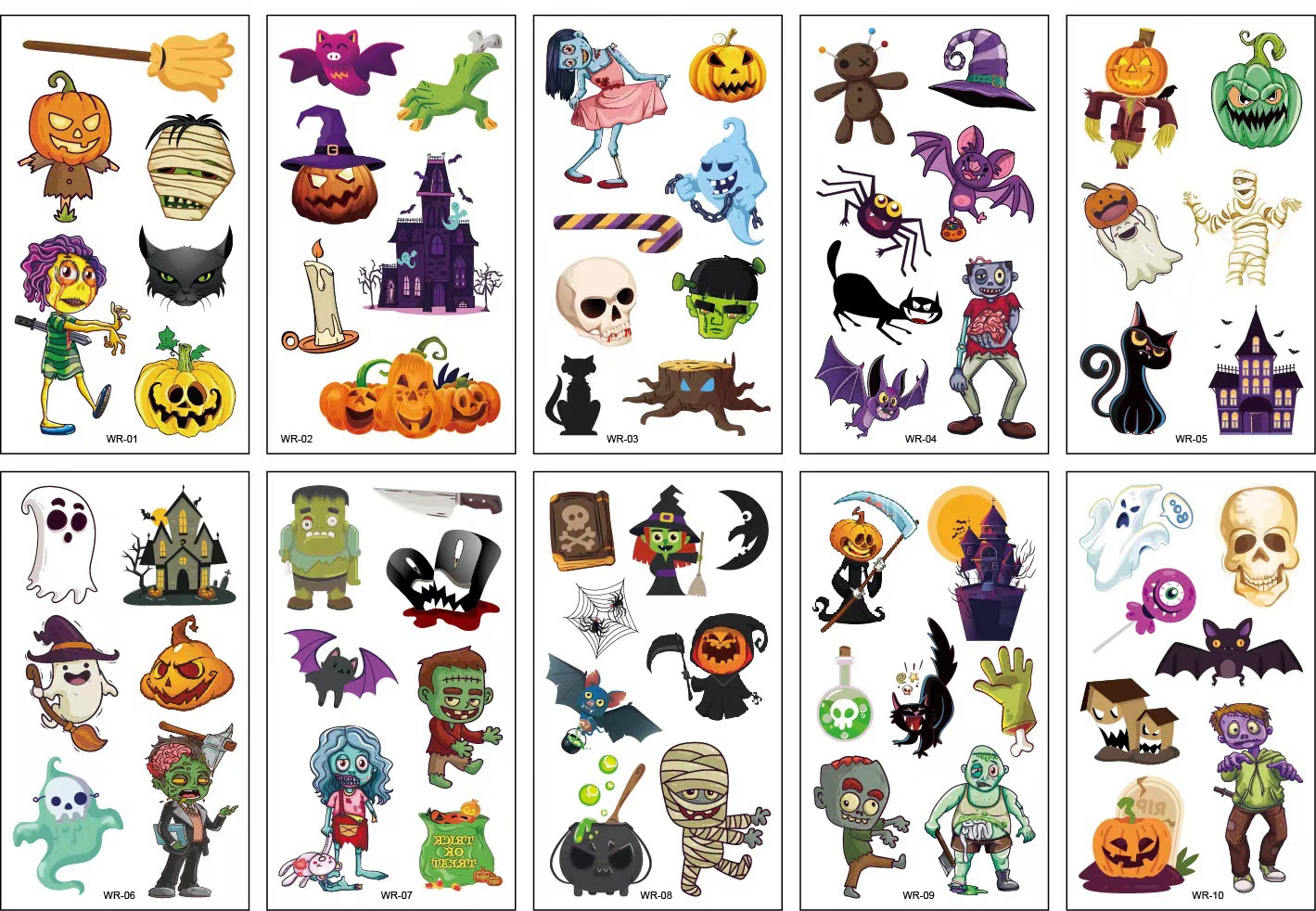 10 Lenzuola Zucche di Hallowee - Kids Zombie Toys recensione e prezzo