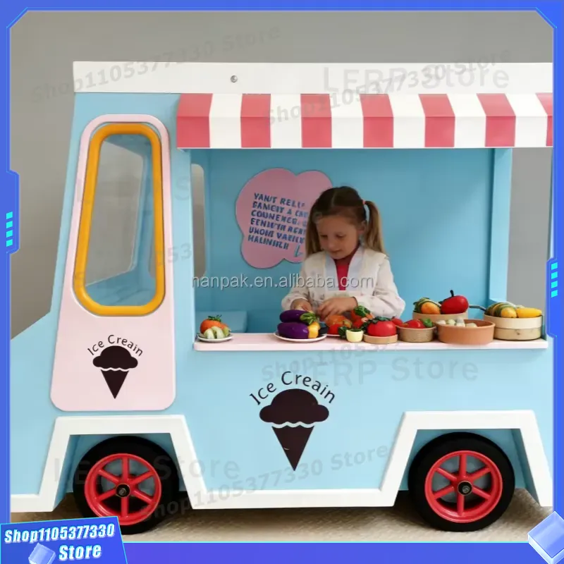 Carretto Gelato in Legno con R - Kids Toys Mall recensione e prezzo