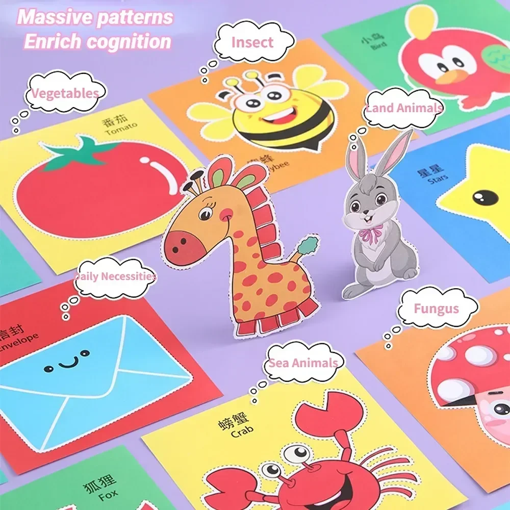 48 pezzi per bambini fatti a m - Kid Toys And Craft recensione e prezzo