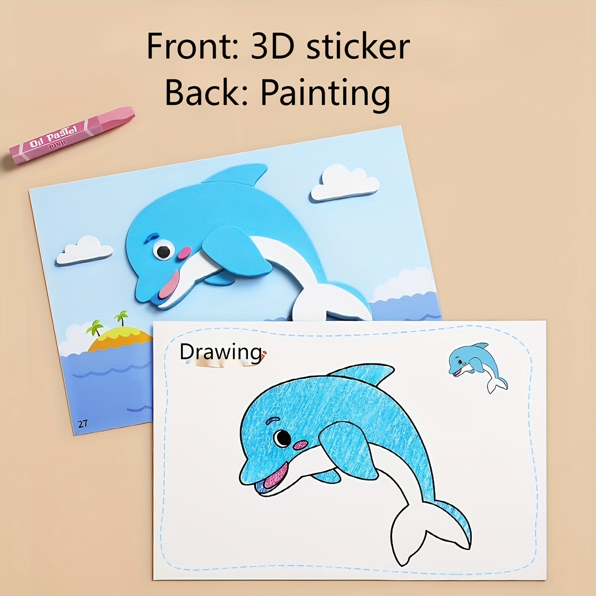 Adesivi 3D per Bambini, Monous - Kid Toys And Craft recensione e prezzo